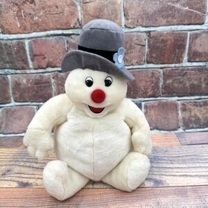 Vintage 1999 Gemmy  Frosty The Snow Man Singing Battery Plush Christmas-‎ READ